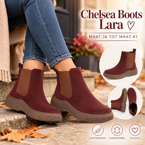 Chelsea Boots Lara Rood