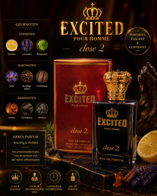 Parfum Excited Pour Homme