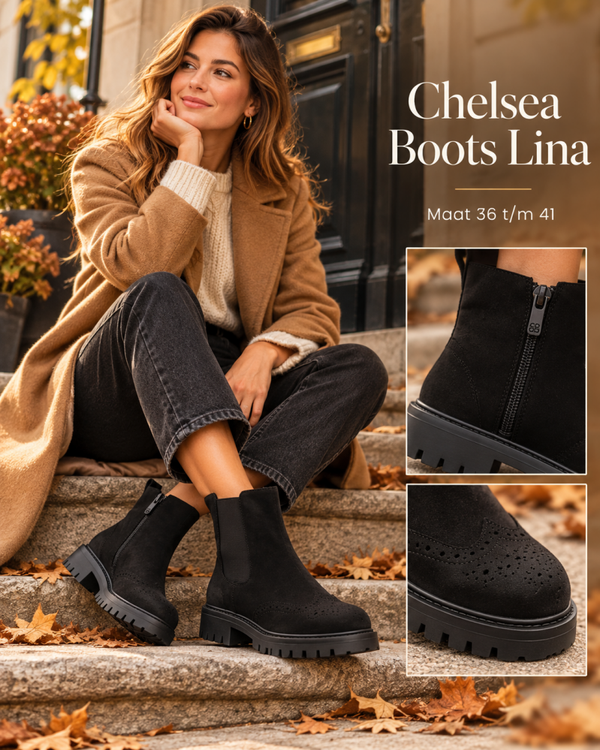 Chelsea Boots Lina Zwart