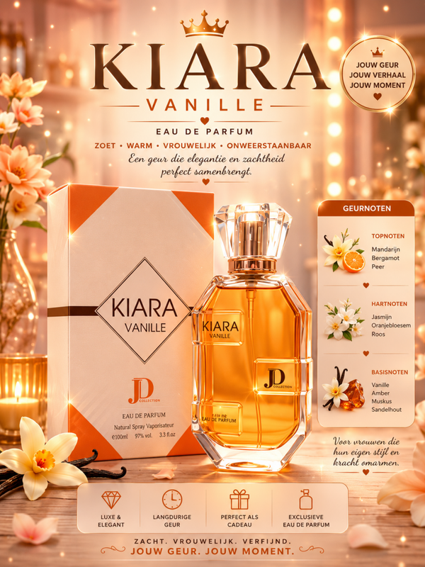 Parfum Kiara Vanilla