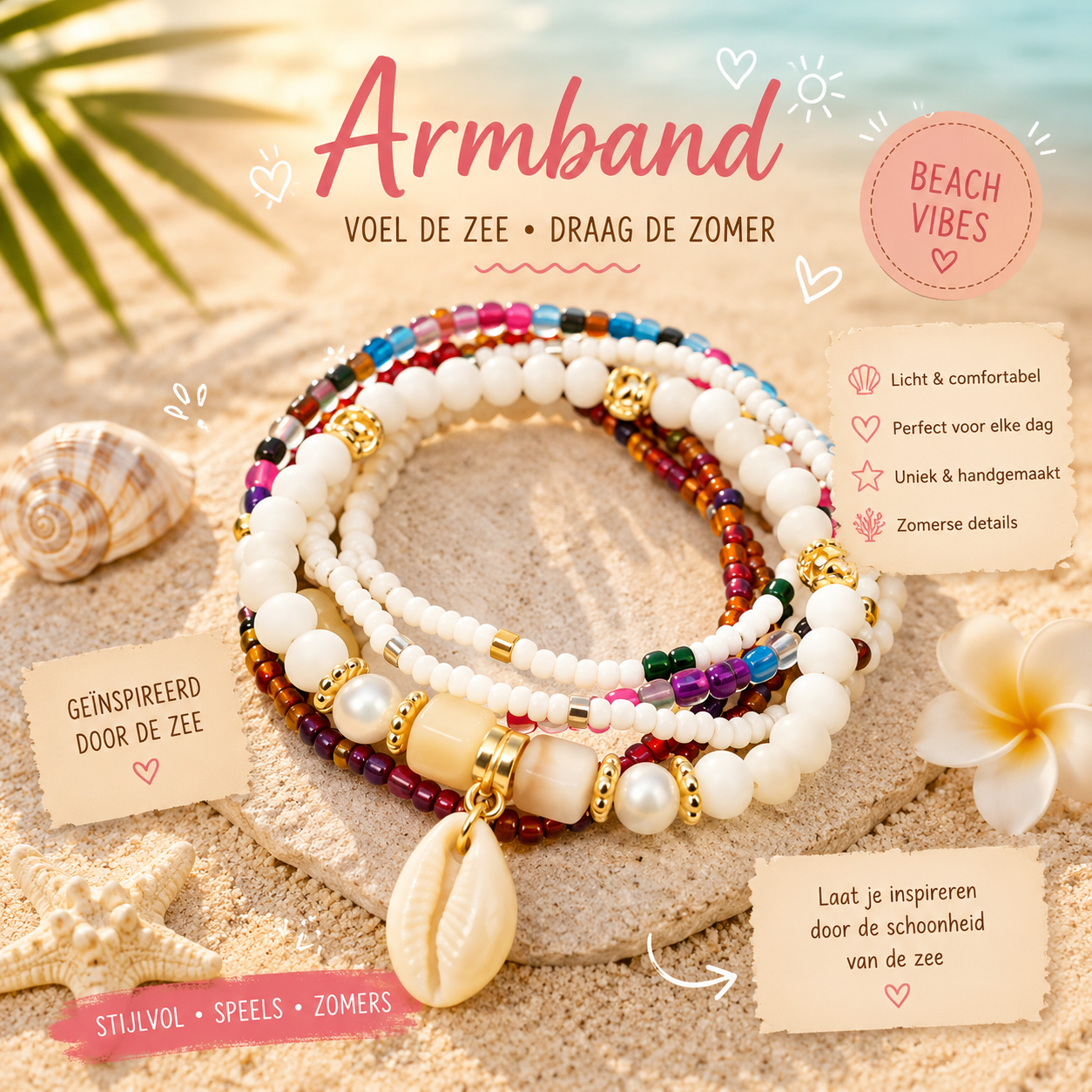 Armband wit