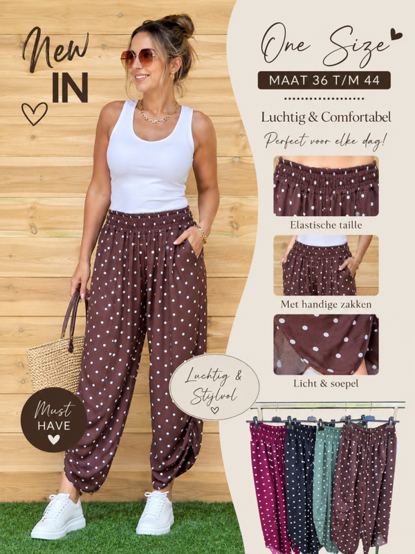 Zomerbroek Dots