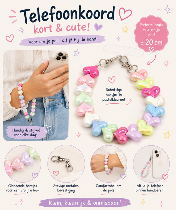 Telefoonkoord kort