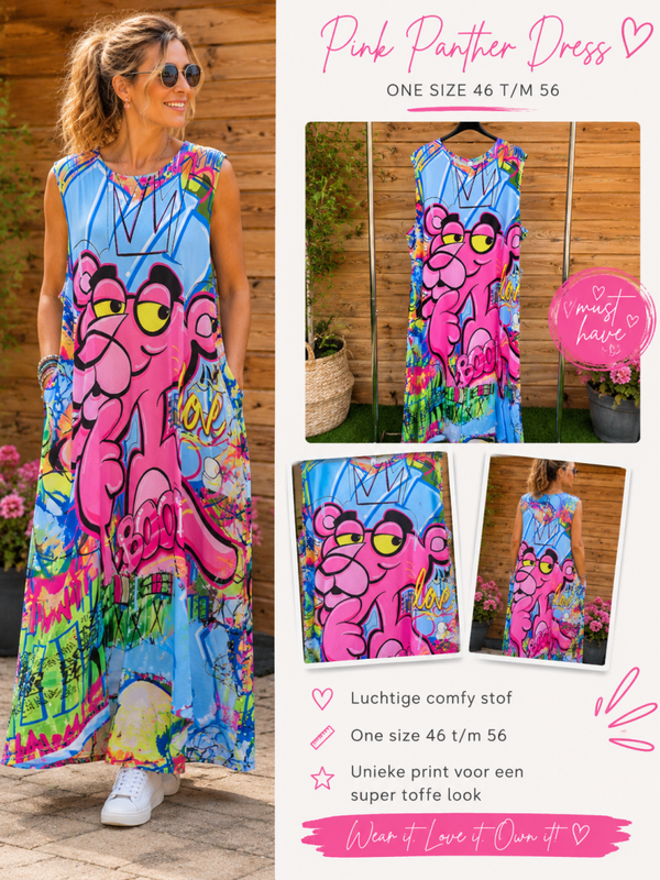 Zomerjurk Pink panter