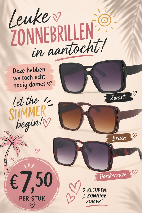Zonnebrillen Diamantjes