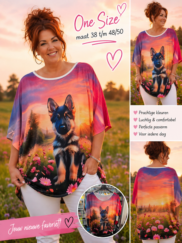 Shirt Herdershond pup