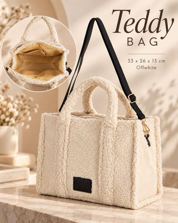 Teddy Bag Offwhite