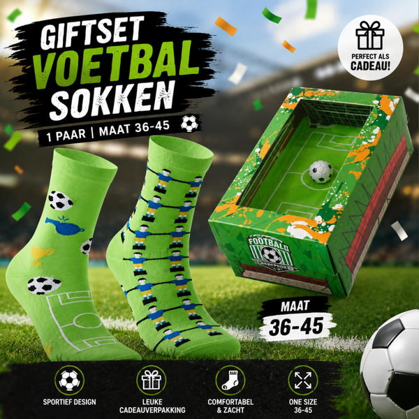 Giftset Voetbal sokken