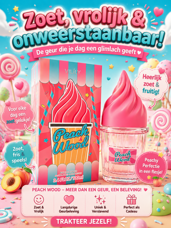 Vilily ice cream Peach wood