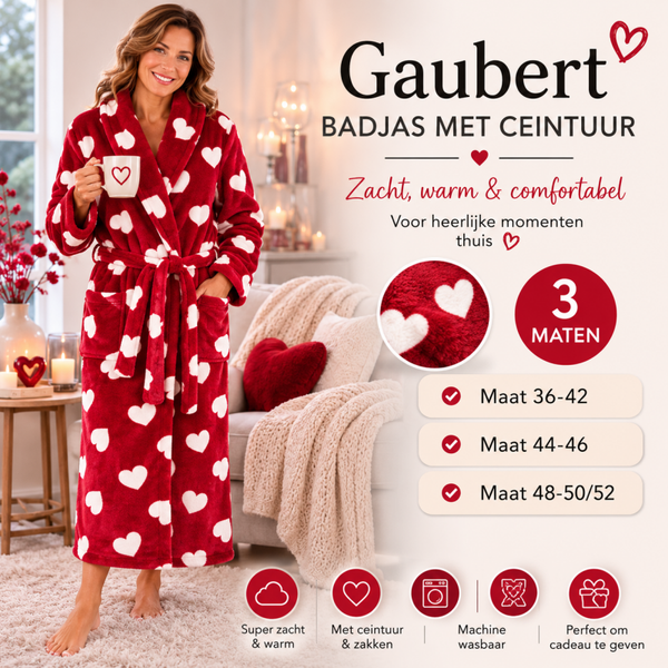 Gaubert badjas Hart