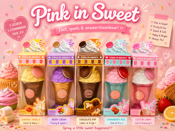 Parfum pink in sweet