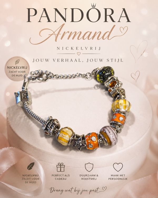 Pandora Armband Bruin