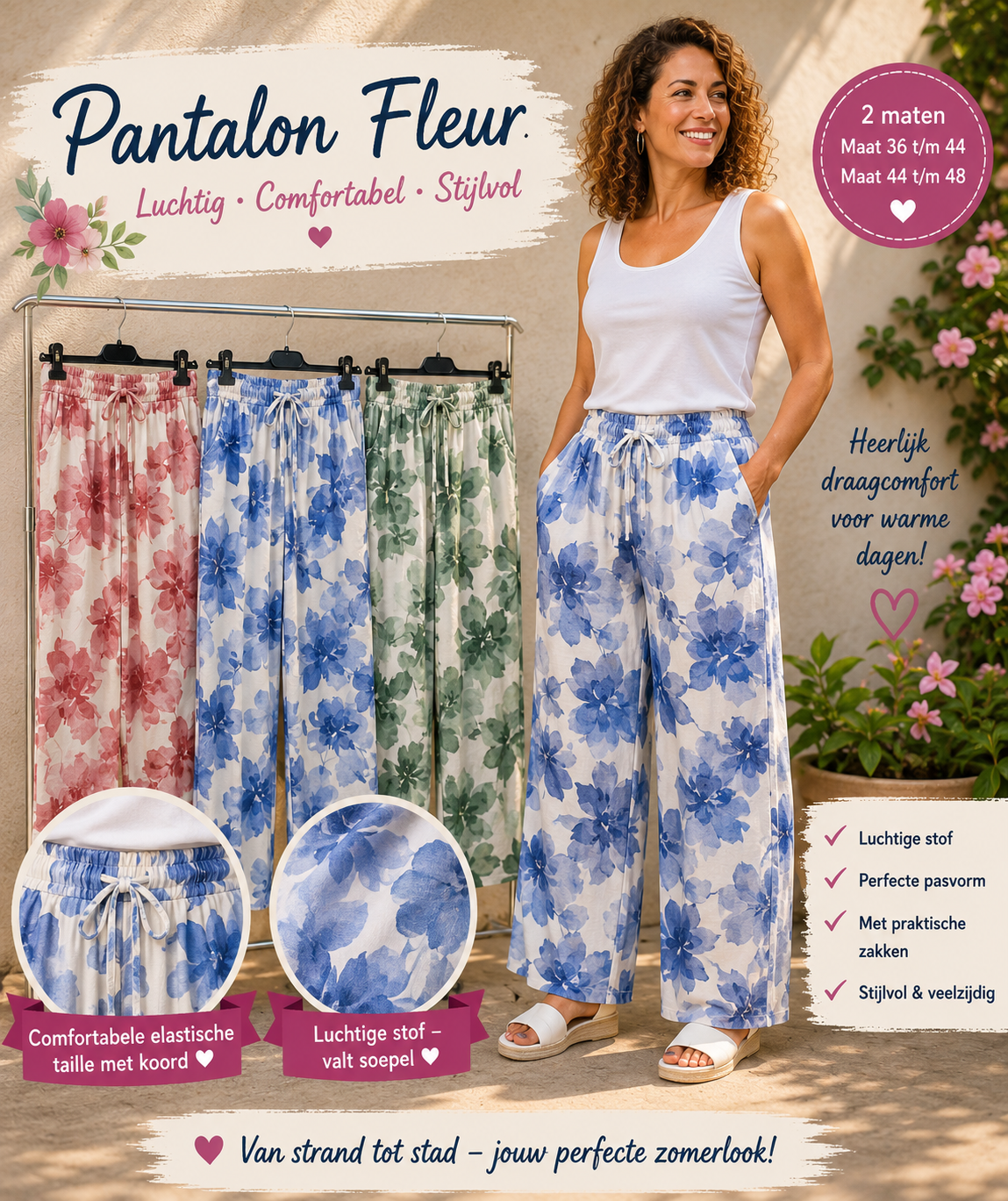 Pantalon Fleur