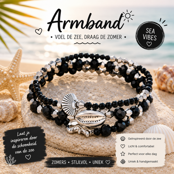 Armband Zwart