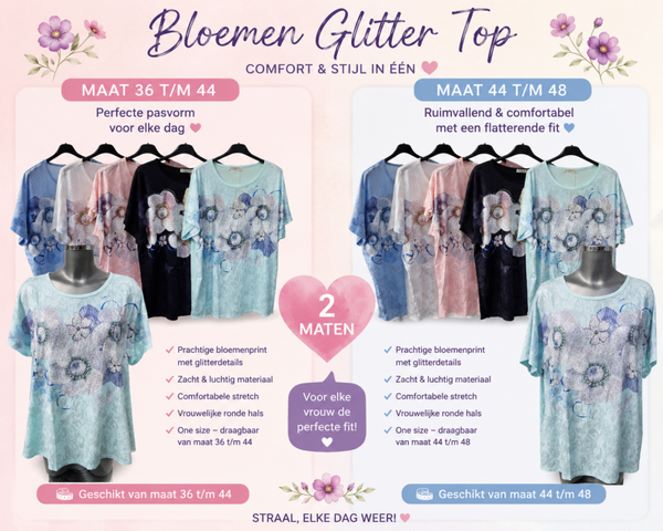 T-Shirt three flowers
