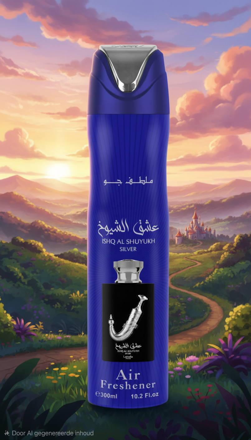 Air Freshner Lattafa Ishq AL Shuyukh Silver