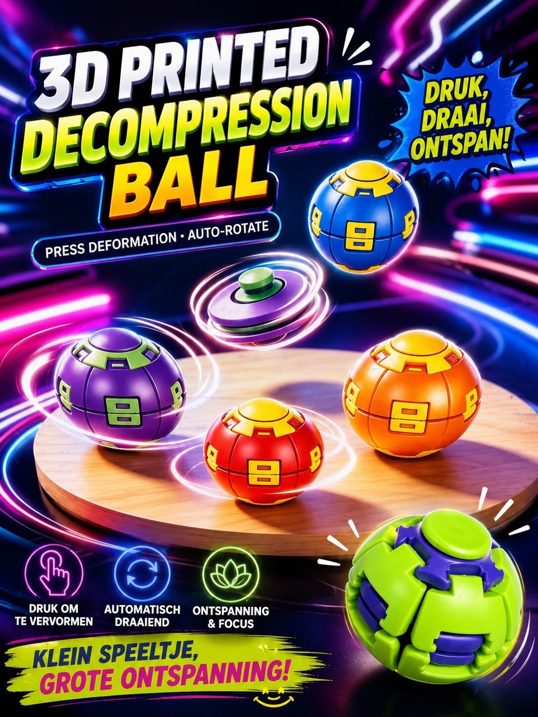 3d Spinning Ball