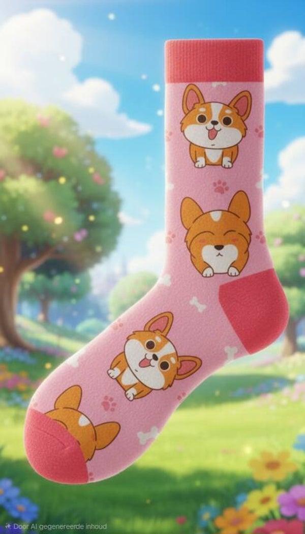 Sokken cute dog