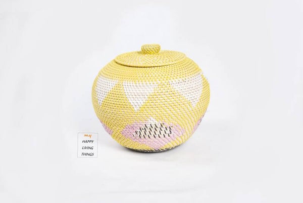 Basket rattan MAXI Mix color. FREE. DELIVERY !