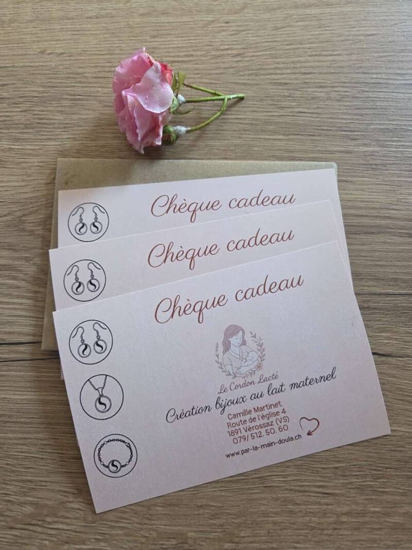 Chèque cadeau Le Cordon Lacté ®️