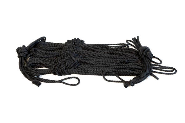 Posh starters set 50m (6mm) Zwart / 164ft (0.24inch) Black