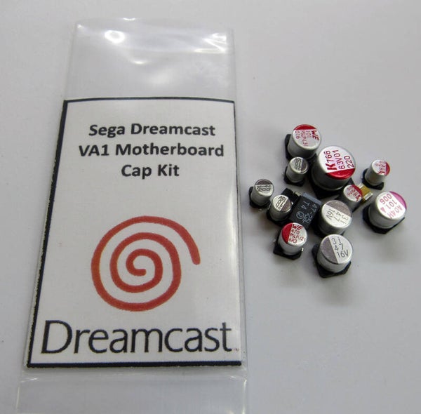 Sega Dreamcast VA1 Motherboard Cap Kit