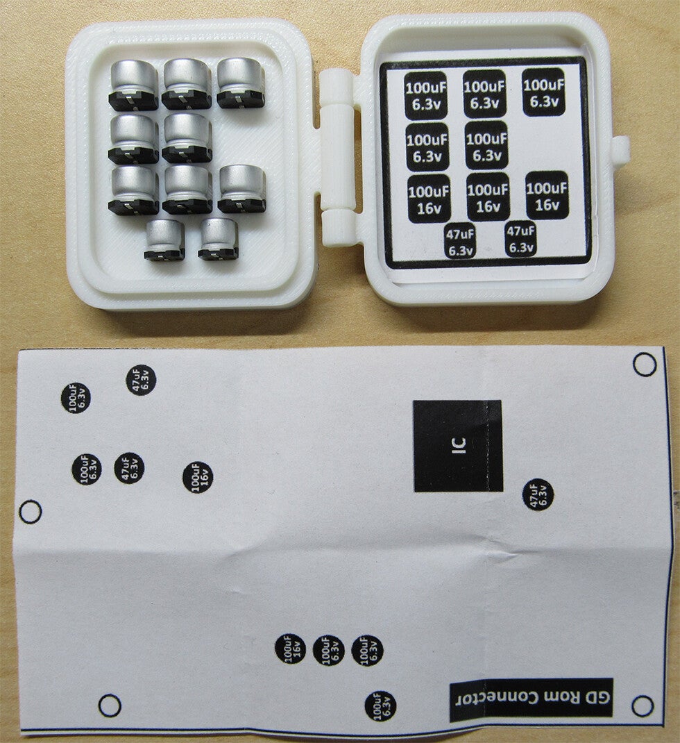 Sega Dreamcast GD-Rom Cap Kit