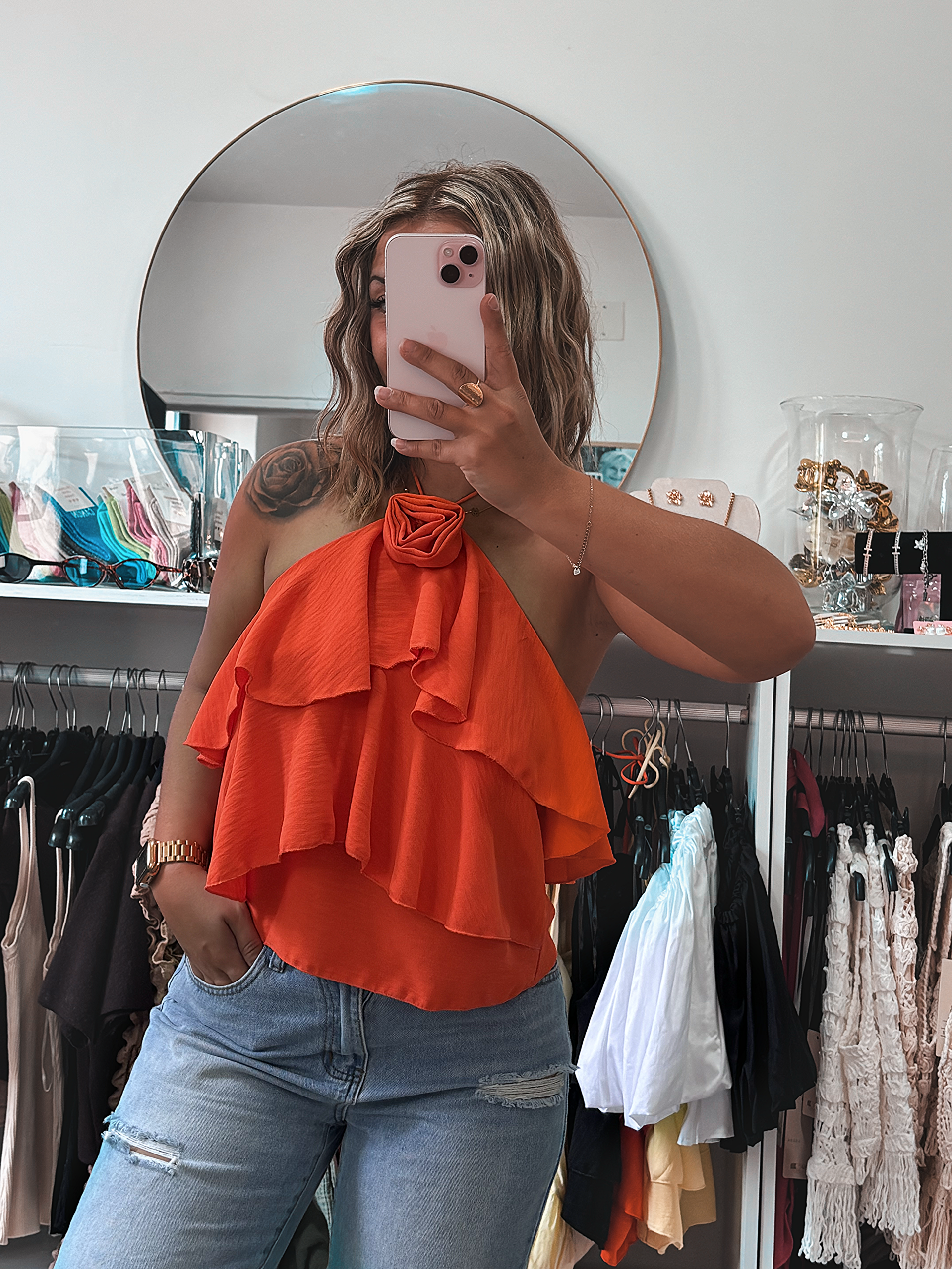 Dos nu orange