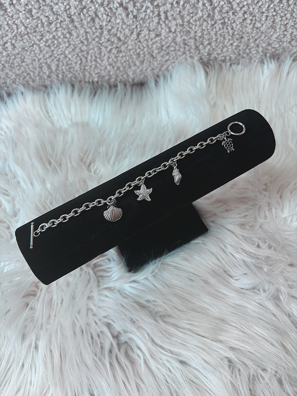 Bracelet Coquillage Argentée