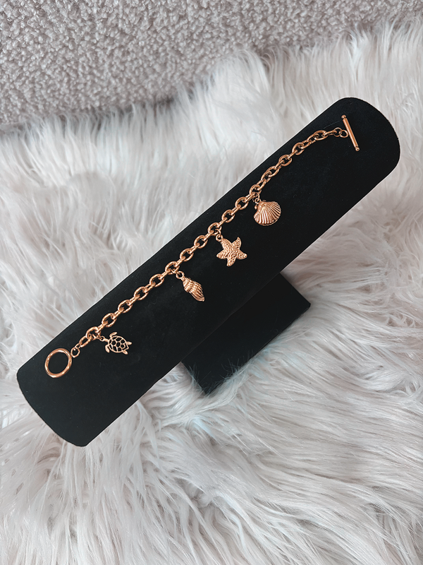Bracelet Coquillage Doré