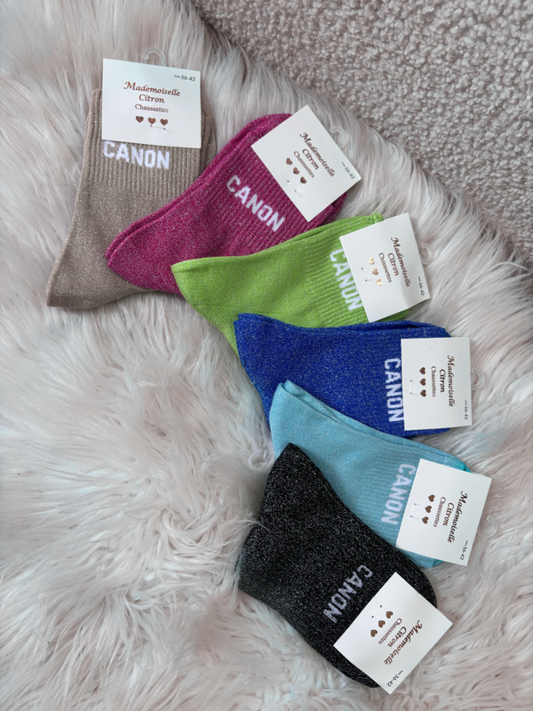 Chaussettes à paillettes CANON