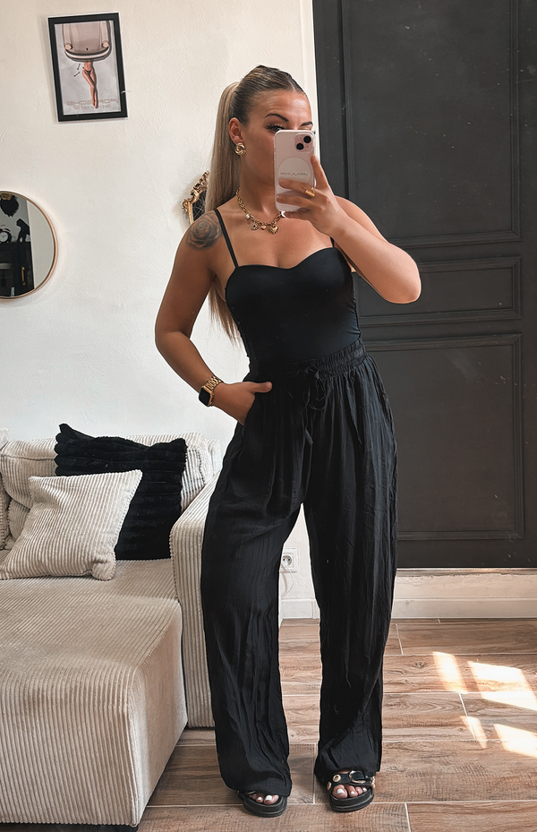 Pantalon noir estival