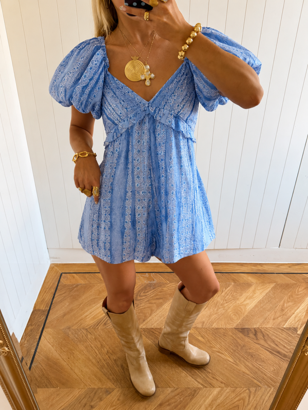 Playsuit ⭑ Aqua