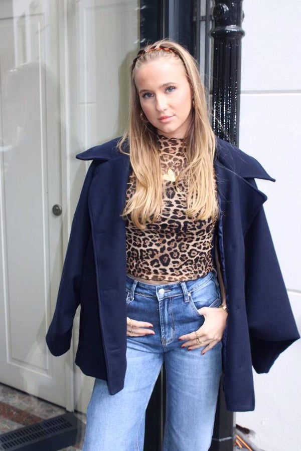 Top ★ See-Trough Leopard