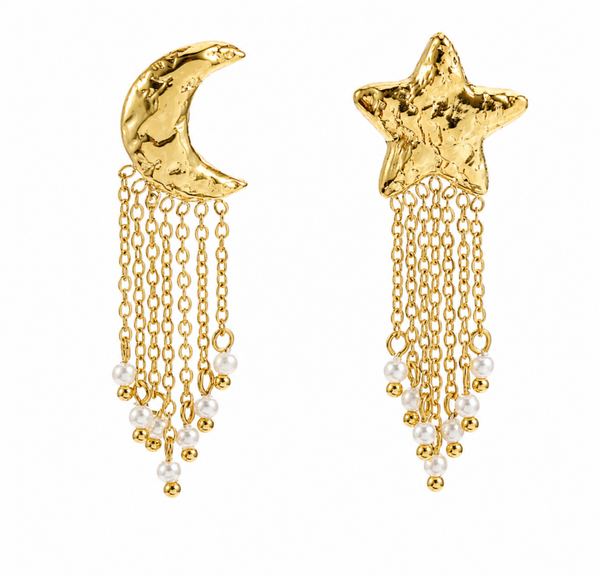 Earrings ⭑ To the moon and back