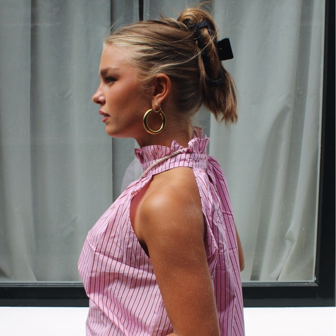 Earrings ✩ Basic big hoops