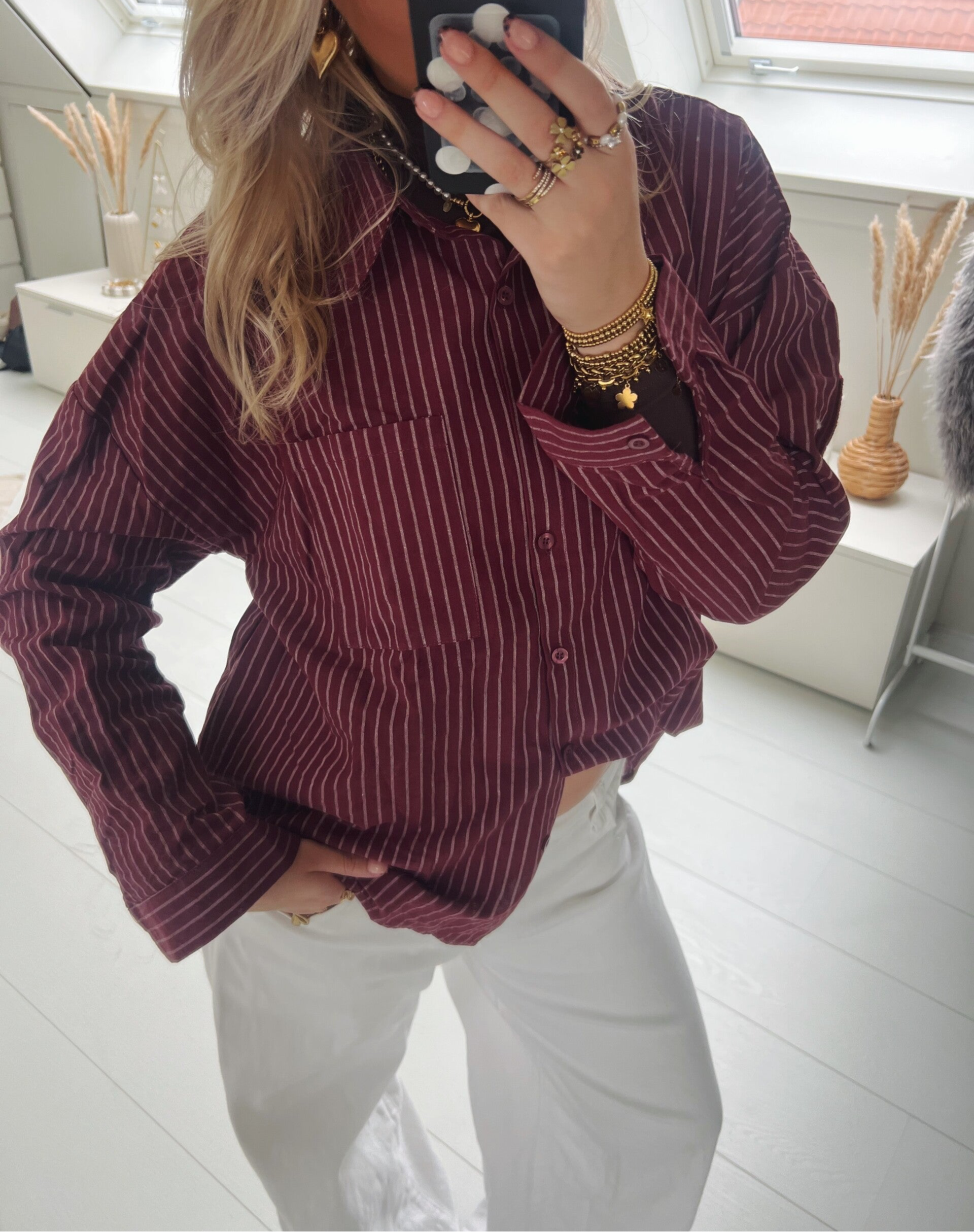 Blouse - Chicago bordeaux