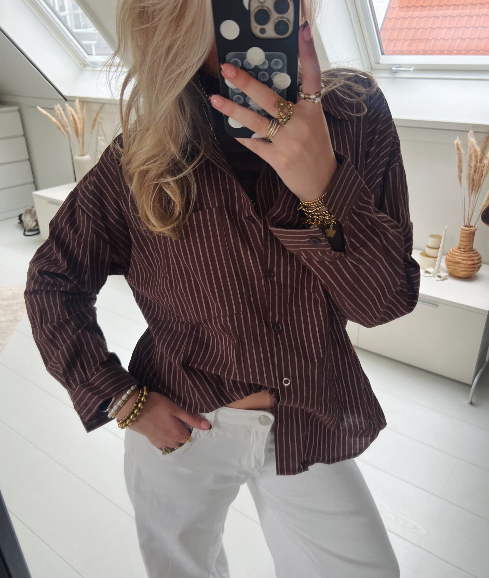 Blouse - Chicago brown