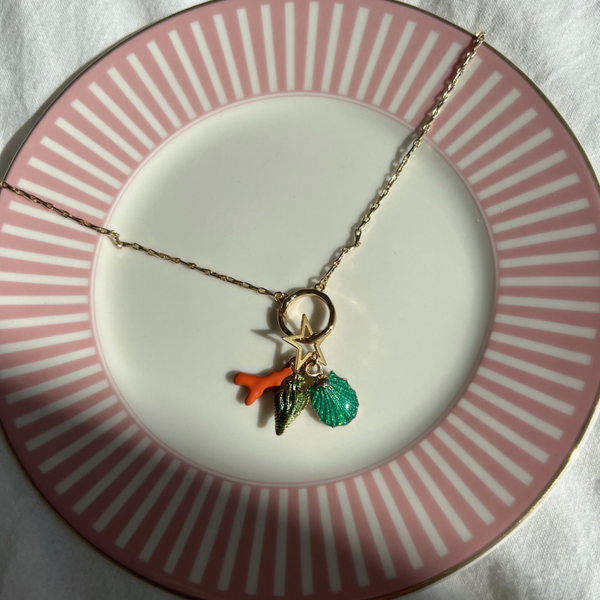 Necklace 🪸 Green wave