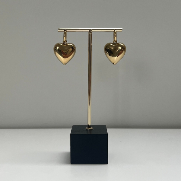 Earrings ⭑ Small heart ballon