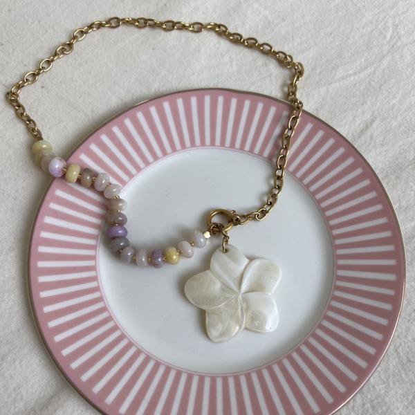 Necklace ❃ Flower pastel