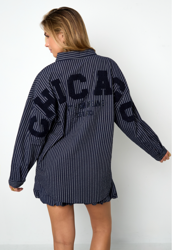 Blouse - Chicago navy