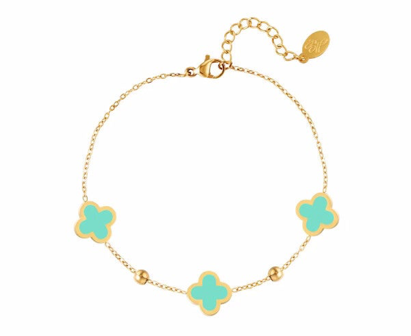 Bracelet ★ Aqua Clover