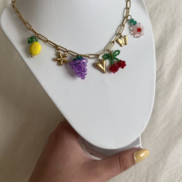 Necklace ❃ Tutti frutti