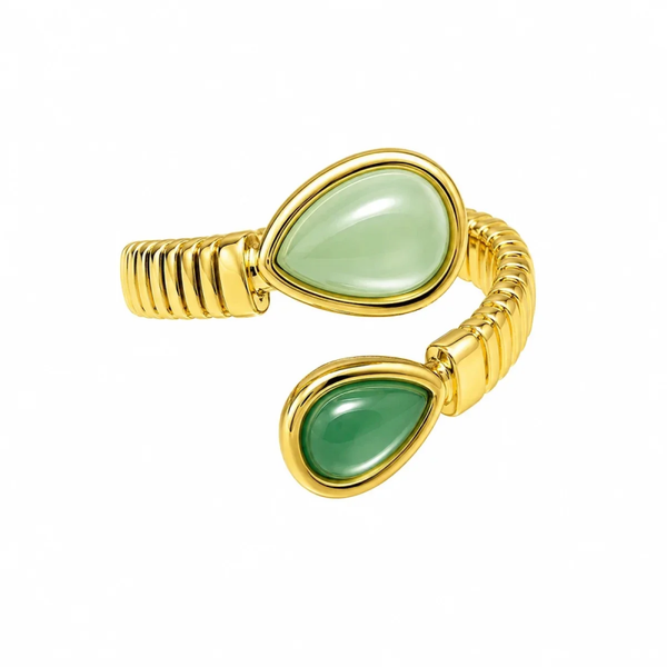 Ring ⭑ Green stones