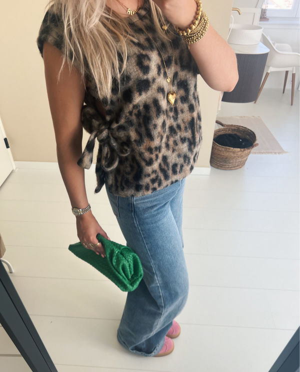 Top 🪸 Leopard bow Pre-order