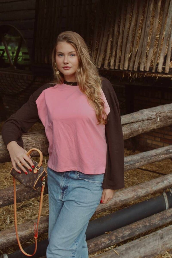 Base Long sleeve ⭑ brown-pink