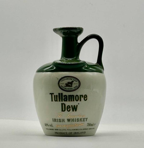 Tullamore Dew, alte Abfüllung Keramik Flasche 0,7l