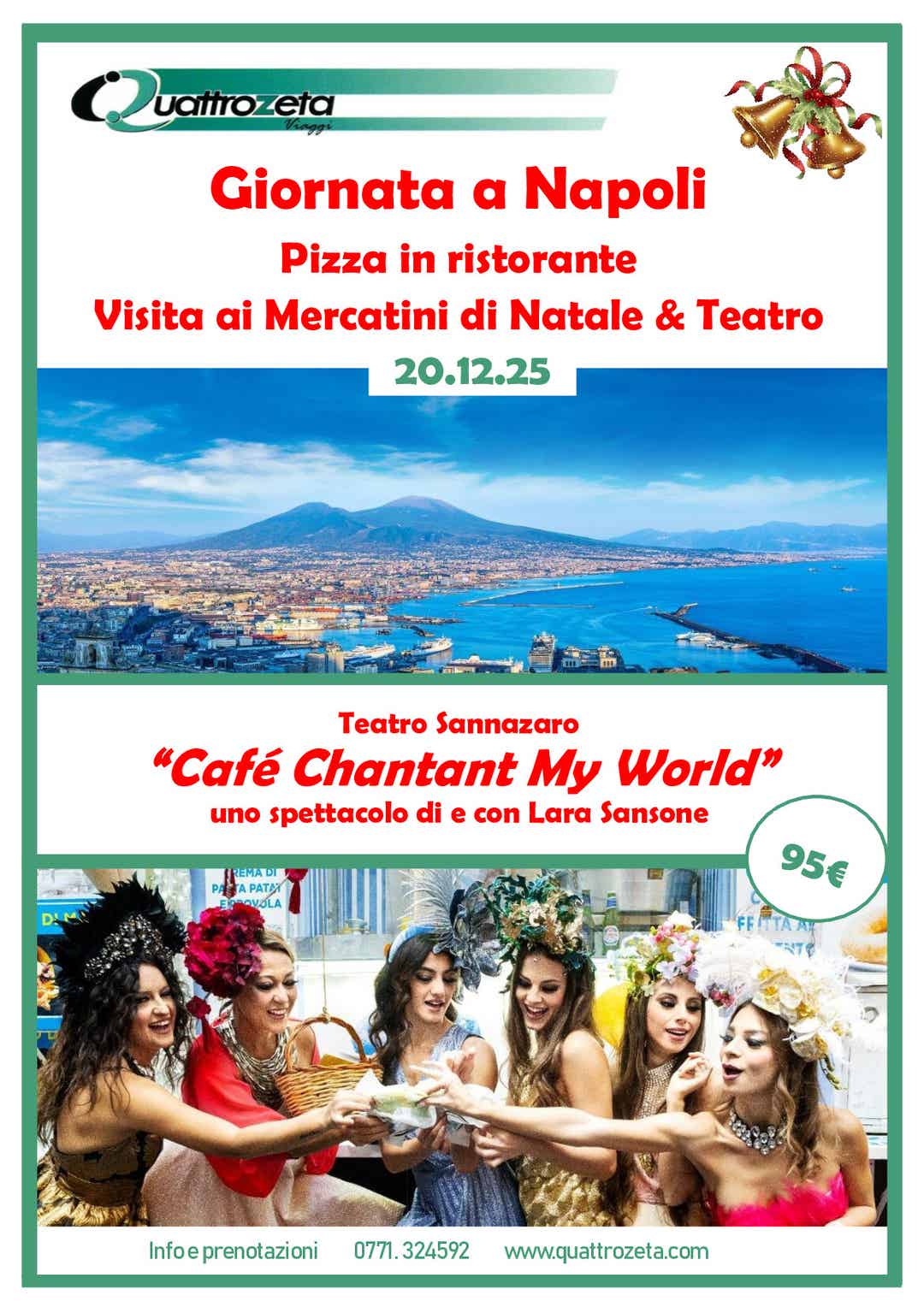 Café Chantant My World + Mercatini di Natale + pizza