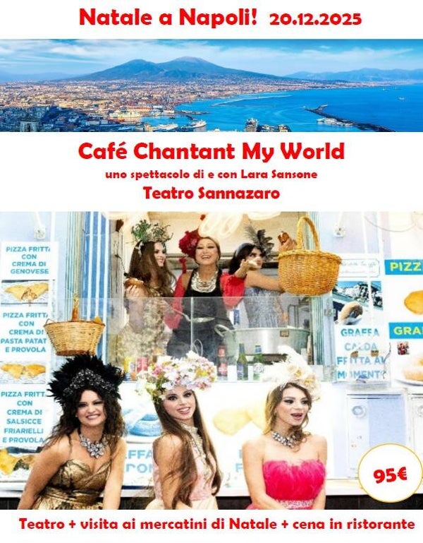 Café Chantant My World + Mercatini di Natale